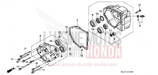 CARTER ARRIERE ST1100AS de 1995